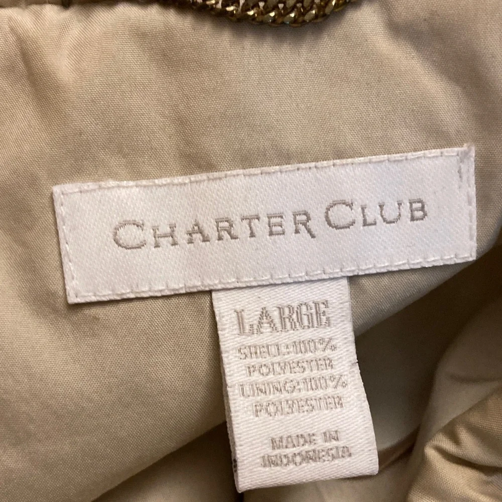 Charter Club Quilted Jacket L‎